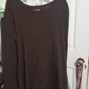 Long Sleeve Solid Color Shirt